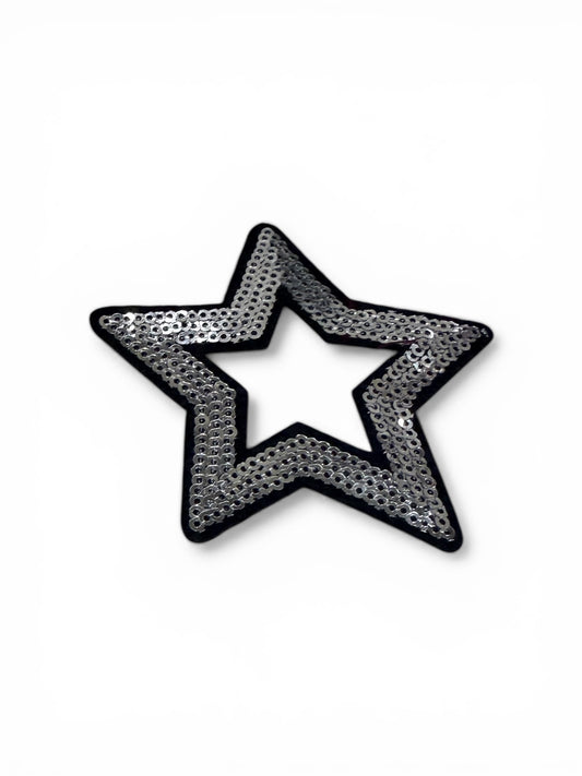 Parche estrella lentejuelas