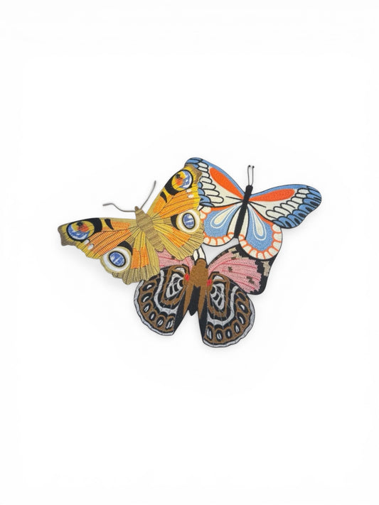 Parche Mariposa bordada